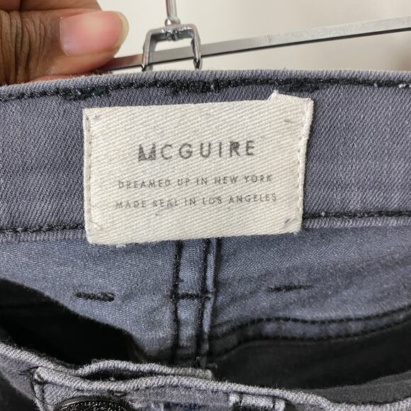 McGuire Lady Anne Halcyon Skinny Zip Denim‎ Jeans - Picture 5 of 6